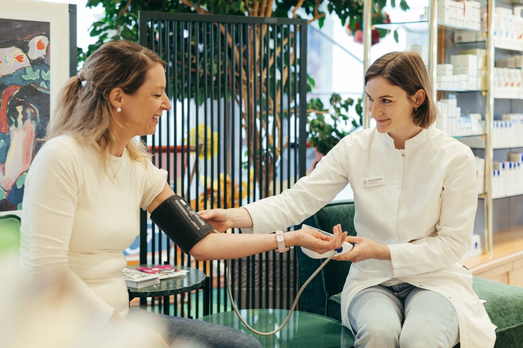 Apotheke Blutdruck messen